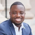 A headshot of Maryland District 23 Delegate Adrian Boafo